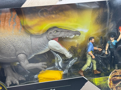 Jurassic World Rebirth "Spinosaurus Danger Set" Gefahrenset mit Zubehör (2025)