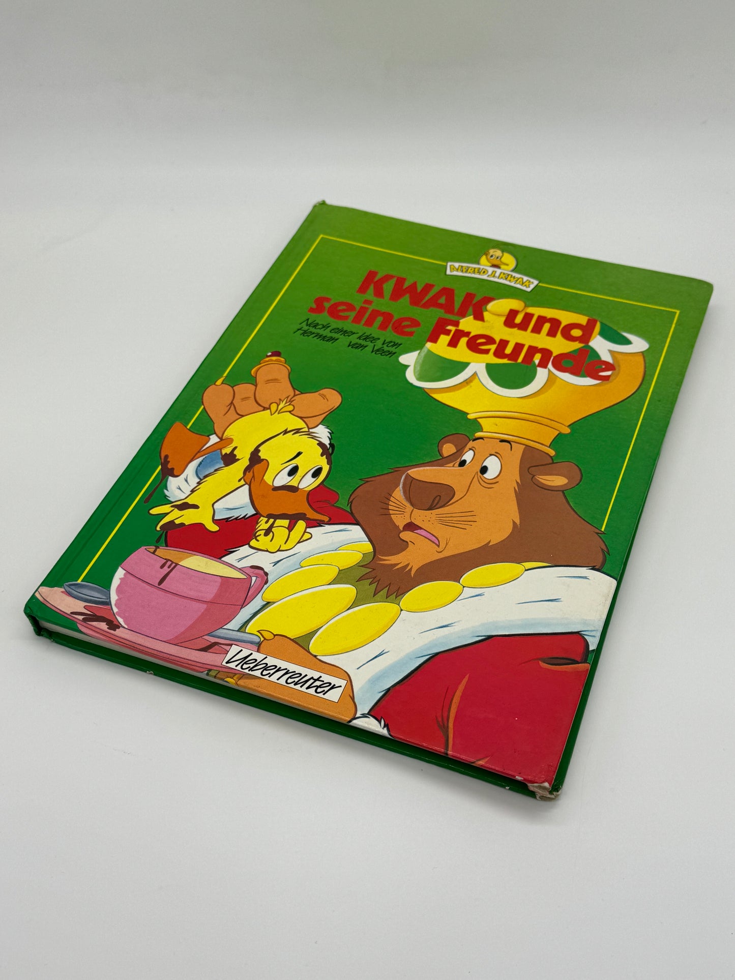 Alfred J. Kwak "Kwak und seine Freunde" Vintage Kinderbuch Ueberreuter Verlag (1990)