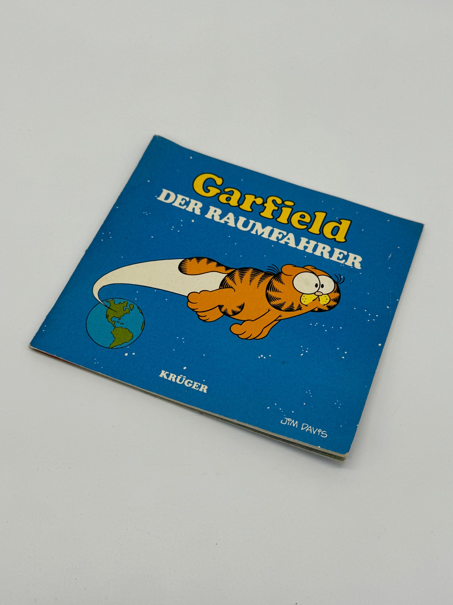 Garfield Mini Geschichten "Garfield der Raumfahrer" Krüger Verlag Vintage (1985)