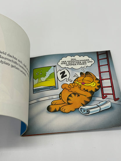 Garfield Mini Geschichten "Garfield der Raumfahrer" Krüger Verlag Vintage (1985)