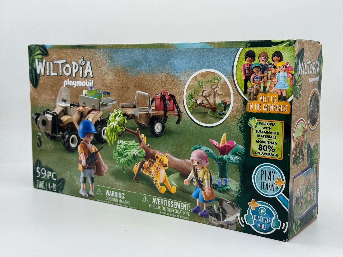 Playmobil "Tierrettungs-Quad" Wiltopia Spielset mit viel Zubehör 71011 (2022)