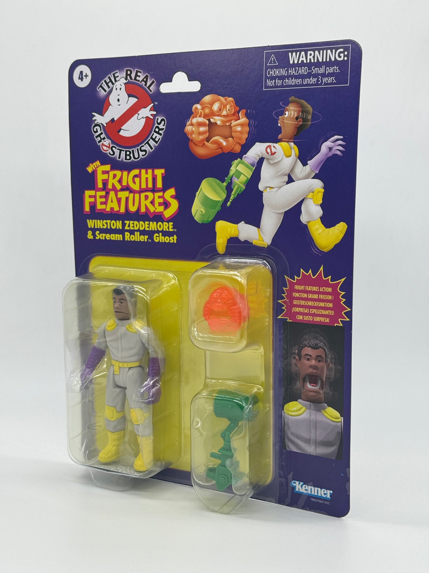 The Real Ghostbusters "Winston Zeddemore & Scream Roller Ghost" Fright Features (2024)