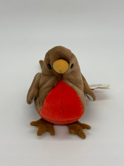 TY Beanie Babies « Early Red Breasted Robin » Naissance : mars 1997 