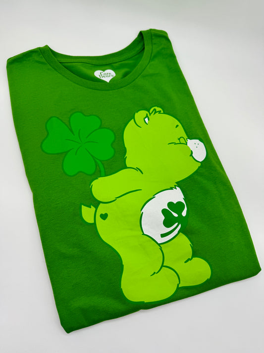 Care Bears Glücksbärchis "Good Luck Bear Kleeblatt" T-Shirt Größe M (38-40)