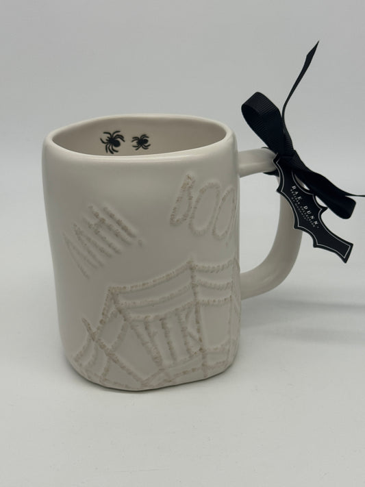 Rae Dunn Tasse "Aah! Boo!" Spinnen Halloween Kaffeebecher Artisan Collection by Magenta