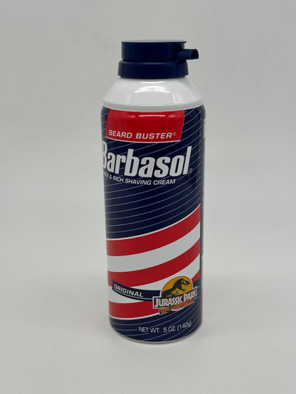 Jurassic Park "Barbasol 30th Anniversary" Rasierschaum 142g / 5oz Dekorationsdose