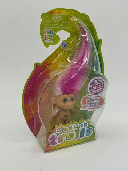 Good Luck Trolls "65th Anniversary Retro Edition" 8 Stück zum Sammeln Glückstrolle