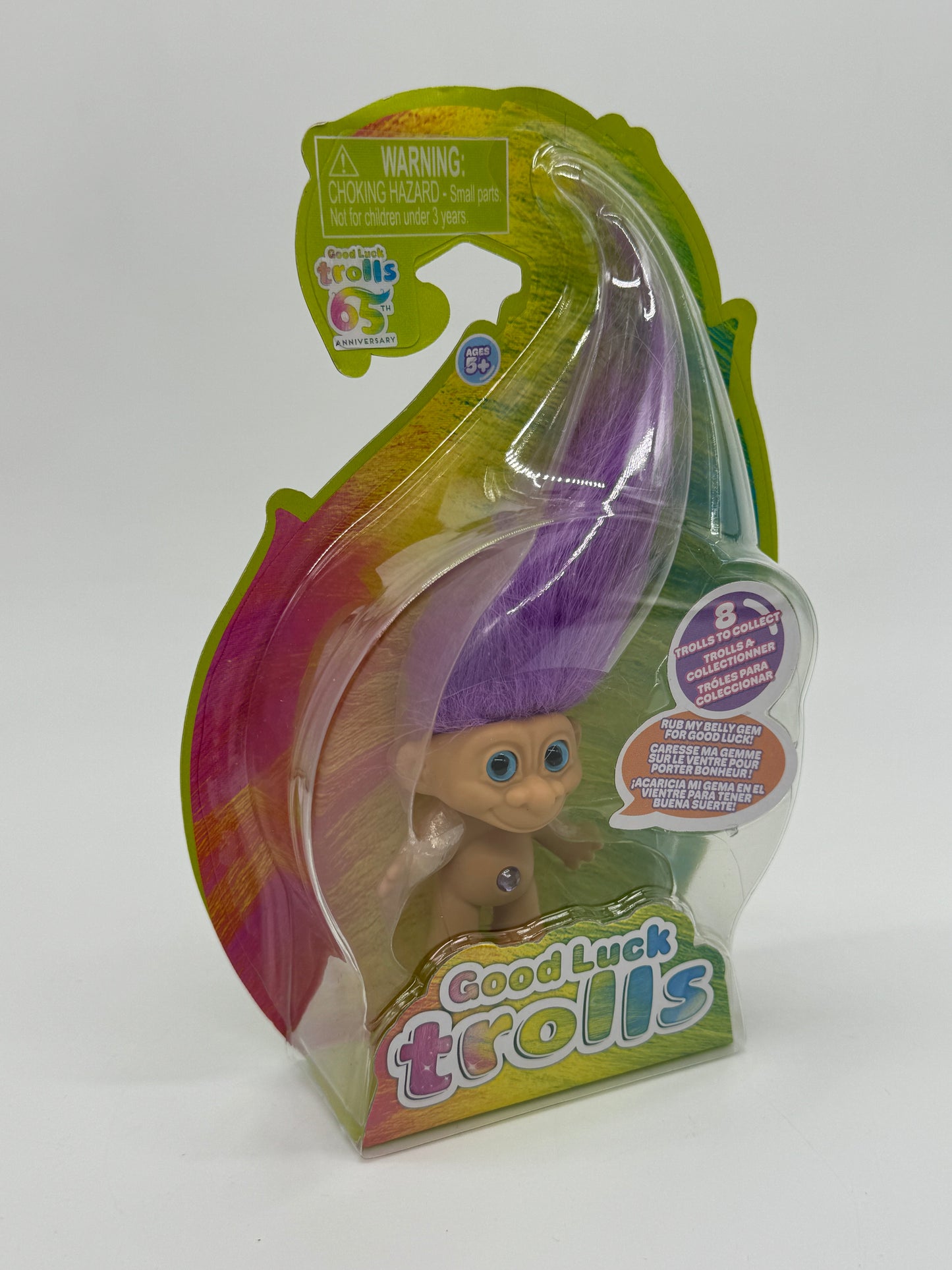 Zaubertrolle "65th Anniversary Retro Edition" Good Luck Trolls 80er Jahre Edition