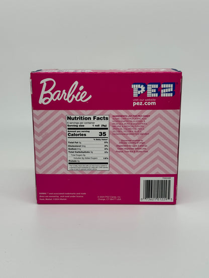 PEZ Barbie Twin Pack "Barbie blondes und schwarzes Haar" mit drei versch. Sorten
