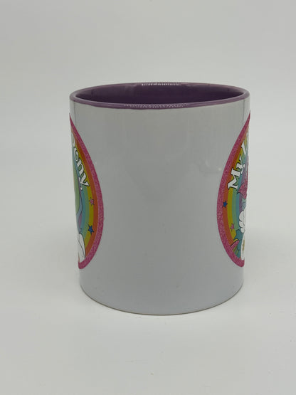 My Little Pony "Tasse / Becher / Mug / Kaffeebecher" Mein kleines Pony Retro Glitzer Look (2024)