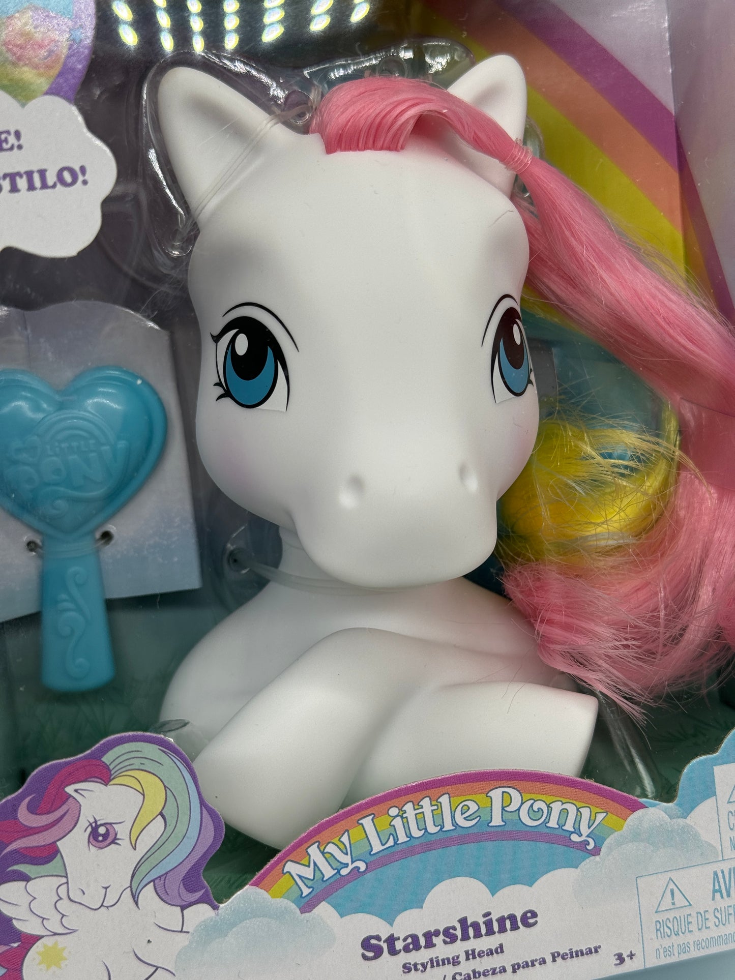 My Little Pony "Starshine Styling Head" Styling Kopf 1983 Vintage Look mit Bürste (2024)