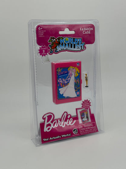 World's Smallest "Swimsuit Barbie" Fashion Doll Case" mit zwei Puppen US Import (2023)
