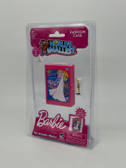World's Smallest "Swimsuit Barbie" Fashion Doll Case" mit zwei Puppen US Import (2023)