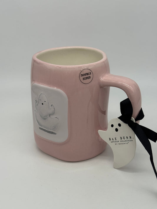 Rae Dunn Tasse "Nama' Stay Ghostly" Geist Halloween Kaffeebecher Artisan Collection by Magenta