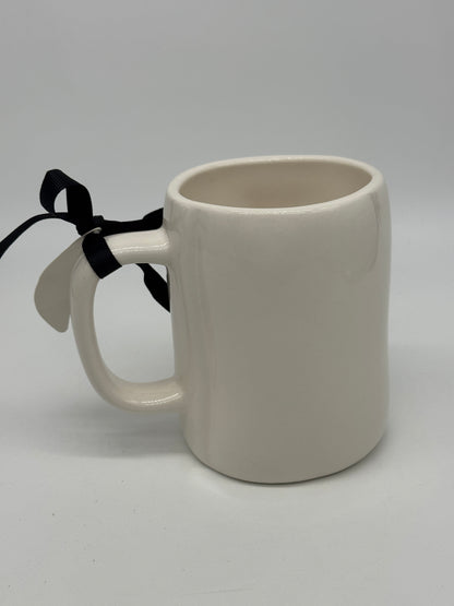 Rae Dunn Tasse "eek!" Geist mit Kürbis Halloween Kaffeebecher Artisan Collection by Magenta