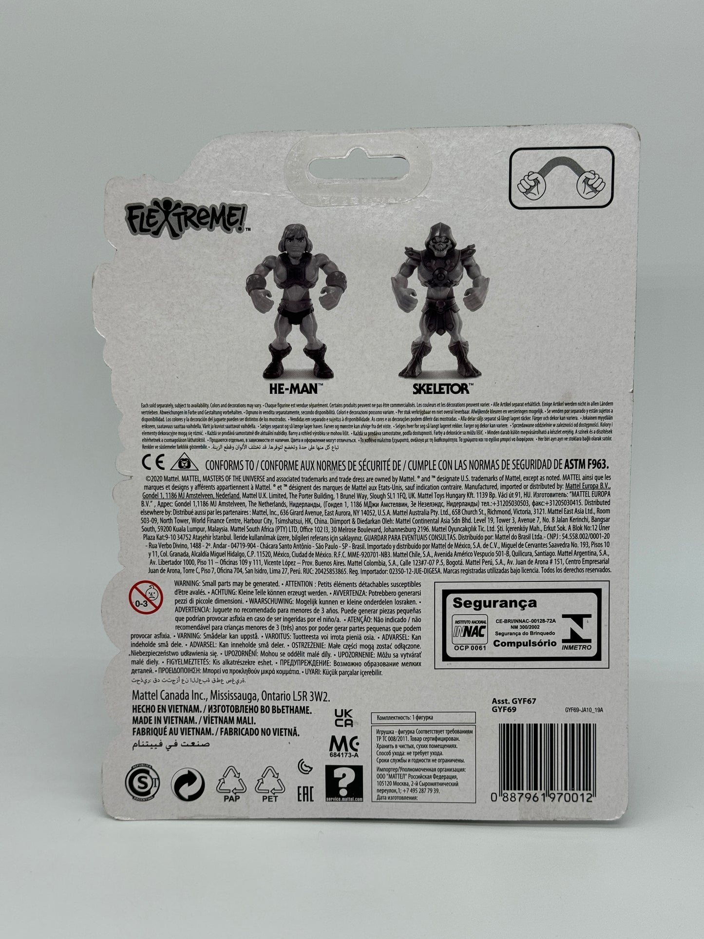 Masters of the Universe "Skeletor" Flextreme! Biegefigur (Mattel, 2020)