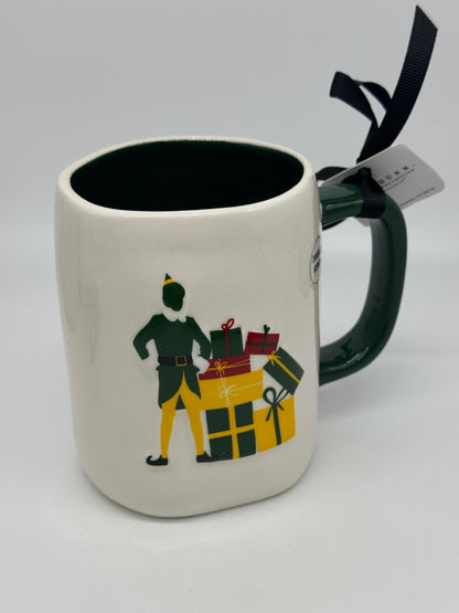 Rae Dunn Tasse "Buddy der Weihnachtself" I’m a Cotton Headed Ninny Muggins Mug Kaffeebecher Artisan Collection -195- by Magenta
