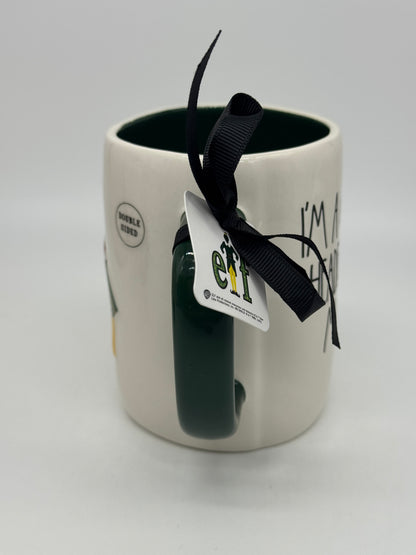 Rae Dunn Tasse "Buddy der Weihnachtself" I’m a Cotton Headed Ninny Muggins Mug Kaffeebecher Artisan Collection -195- by Magenta