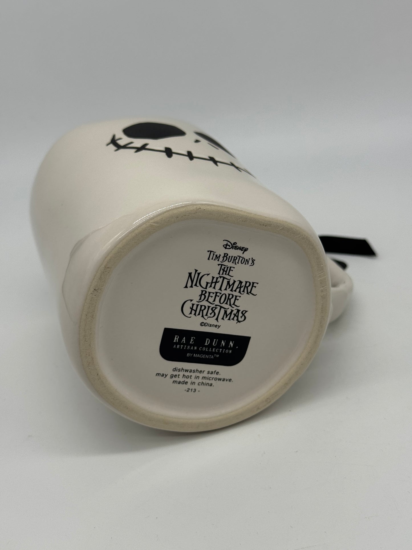 Rae Dunn Tasse "Jack Skellington" Nightmare Before Christmas Mug Kaffeebecher Artisan Collection -213- by Magenta