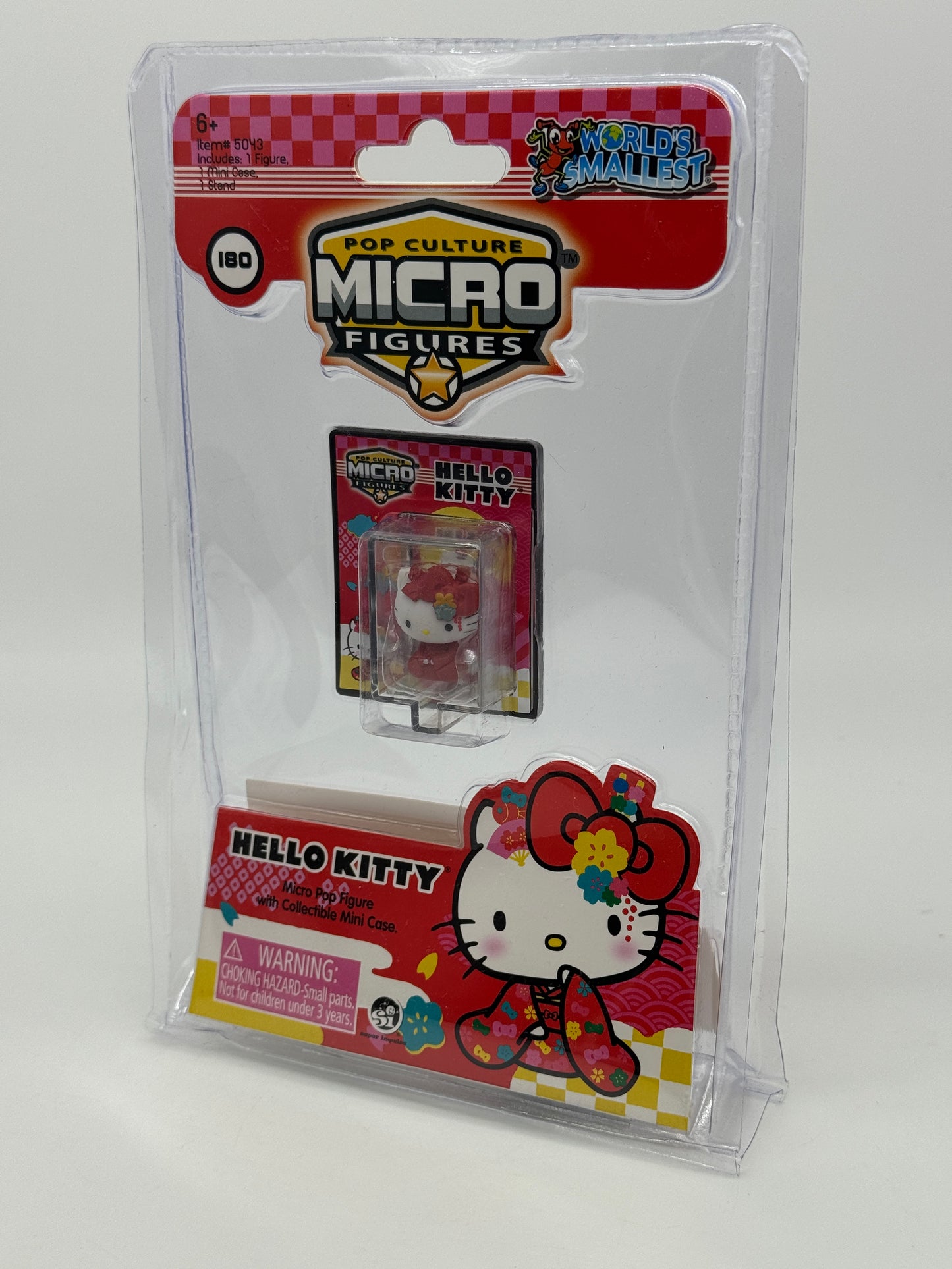 World's Smallest "Hello Kitty 60th Anniversary" Mini Micropop Figur -180- (2021)