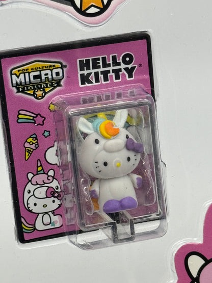 World's Smallest "Hello Kitty Einhorn 60th Anniversary" Mini Micropop Figur -180- (2021)