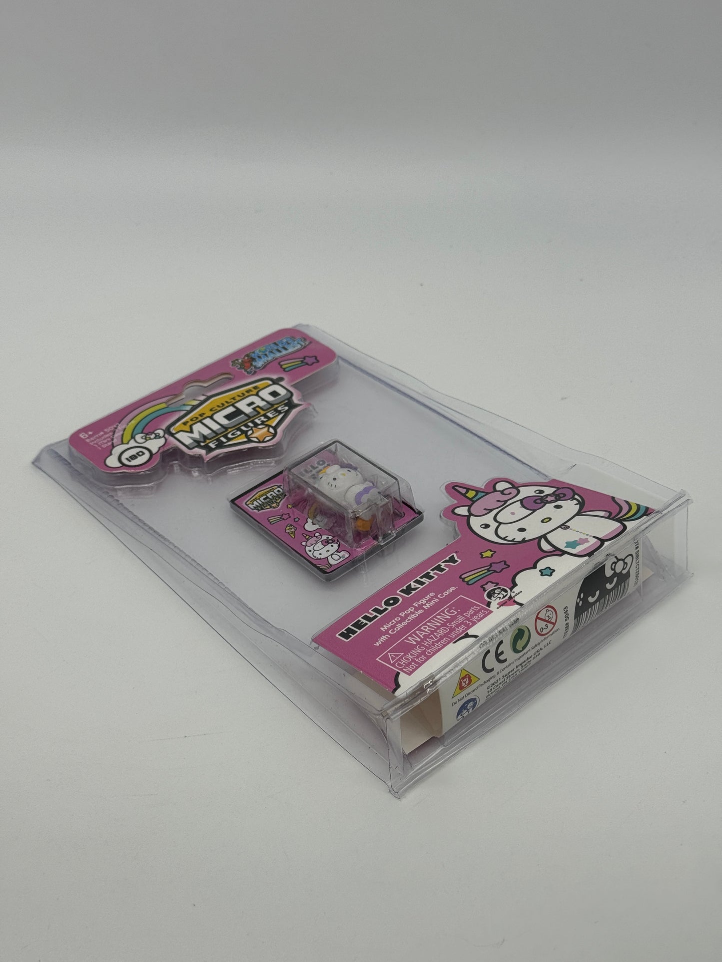 World's Smallest "Hello Kitty Einhorn 60th Anniversary" Mini Micropop Figur -180- (2021)
