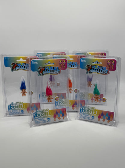 World's Smallest "Good Luck Trolls" Zaubertrolle Glückstrolle Mini Figuren (2025)