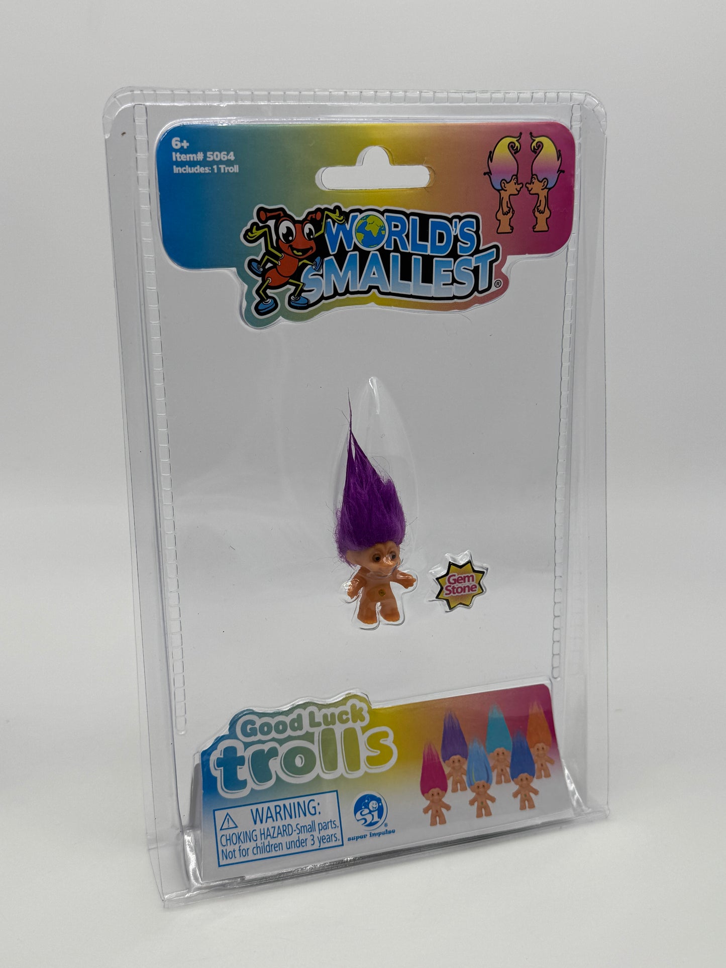 World's Smallest "Good Luck Trolls" Zaubertrolle Glückstrolle Mini Figuren (2025)