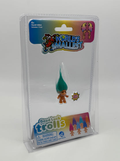 World's Smallest "Good Luck Trolls" Zaubertrolle Glückstrolle Mini Figuren (2025)