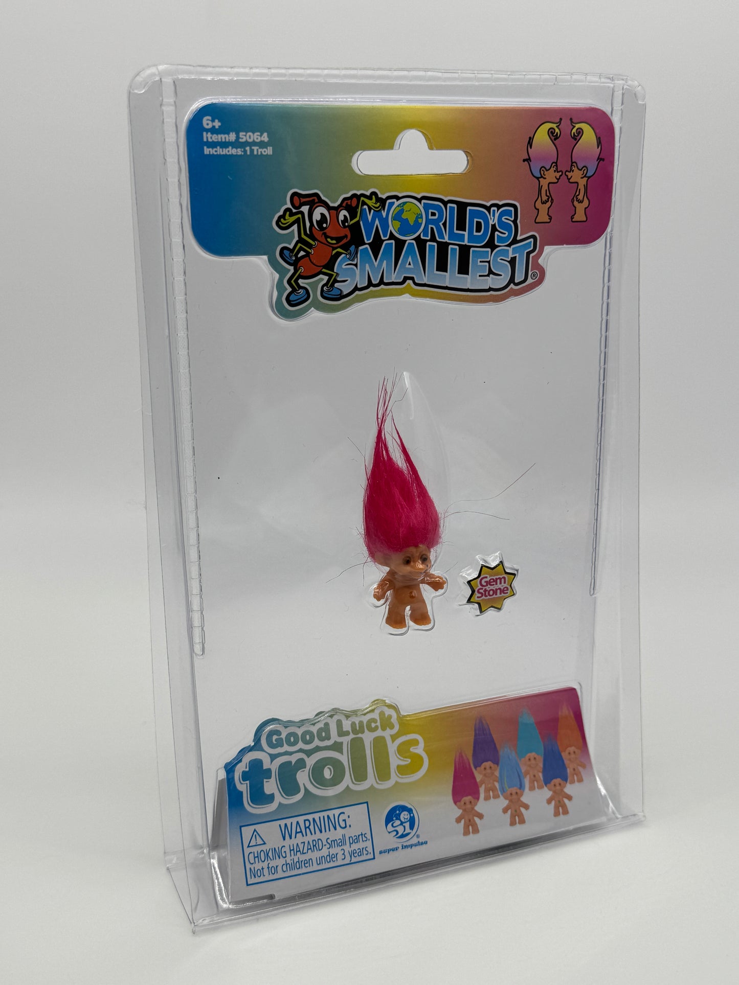 World's Smallest "Good Luck Trolls" Zaubertrolle Glückstrolle Mini Figuren (2025)