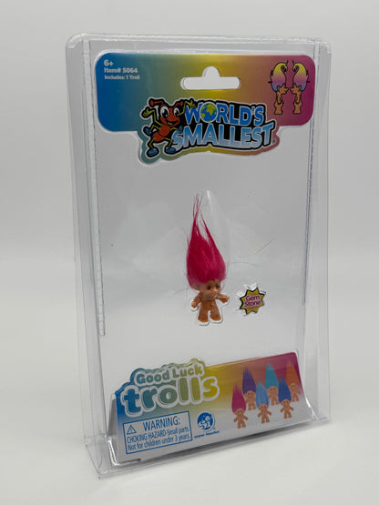 World's Smallest "Good Luck Trolls" Zaubertrolle Glückstrolle Mini Figuren (2025)