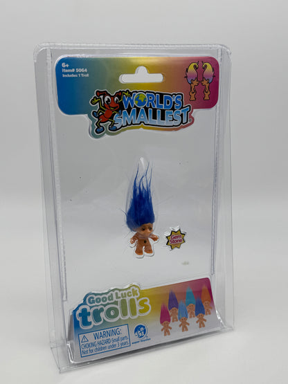 World's Smallest "Good Luck Trolls" Zaubertrolle Glückstrolle Mini Figuren (2025)
