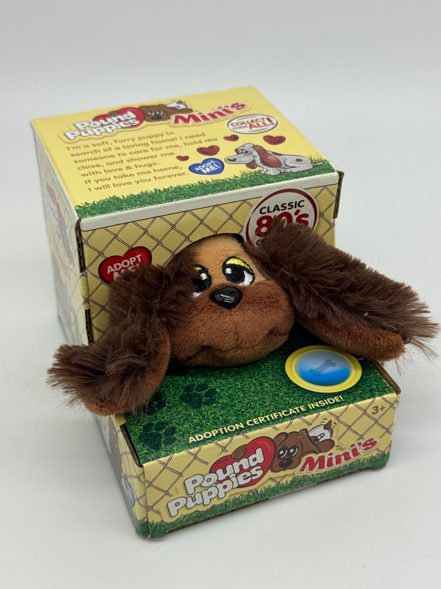 Pound Puppies Wauzi "Mini's Classic" mit Adoptionszertifikat (2024)