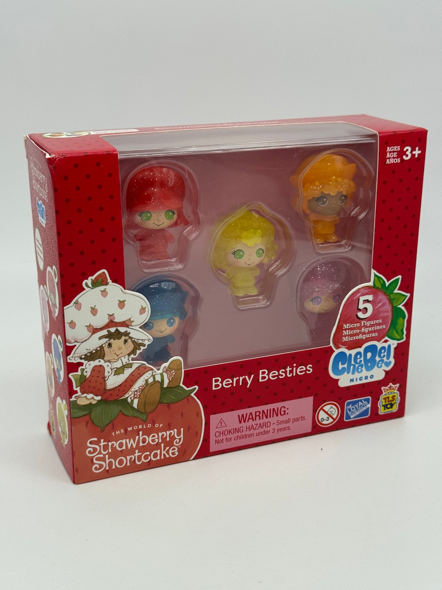 Strawberry Shortcake "Emily Erdbeer Berry Besties" Mikrofiguren Scented/Duftend 40 Jahre US Import (2024)