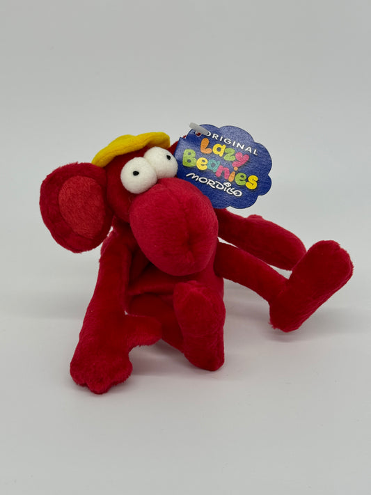 Mordillo "Alpha" Lazy Beanies" Heye Oli Verlag mit Tag Vintage Plüsch Stofftier (1998)