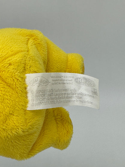 Plüschfigur  Beanie Rassel "Laa-Laa" Teletubbies / Teletubby Vintage (90er Jahre)
