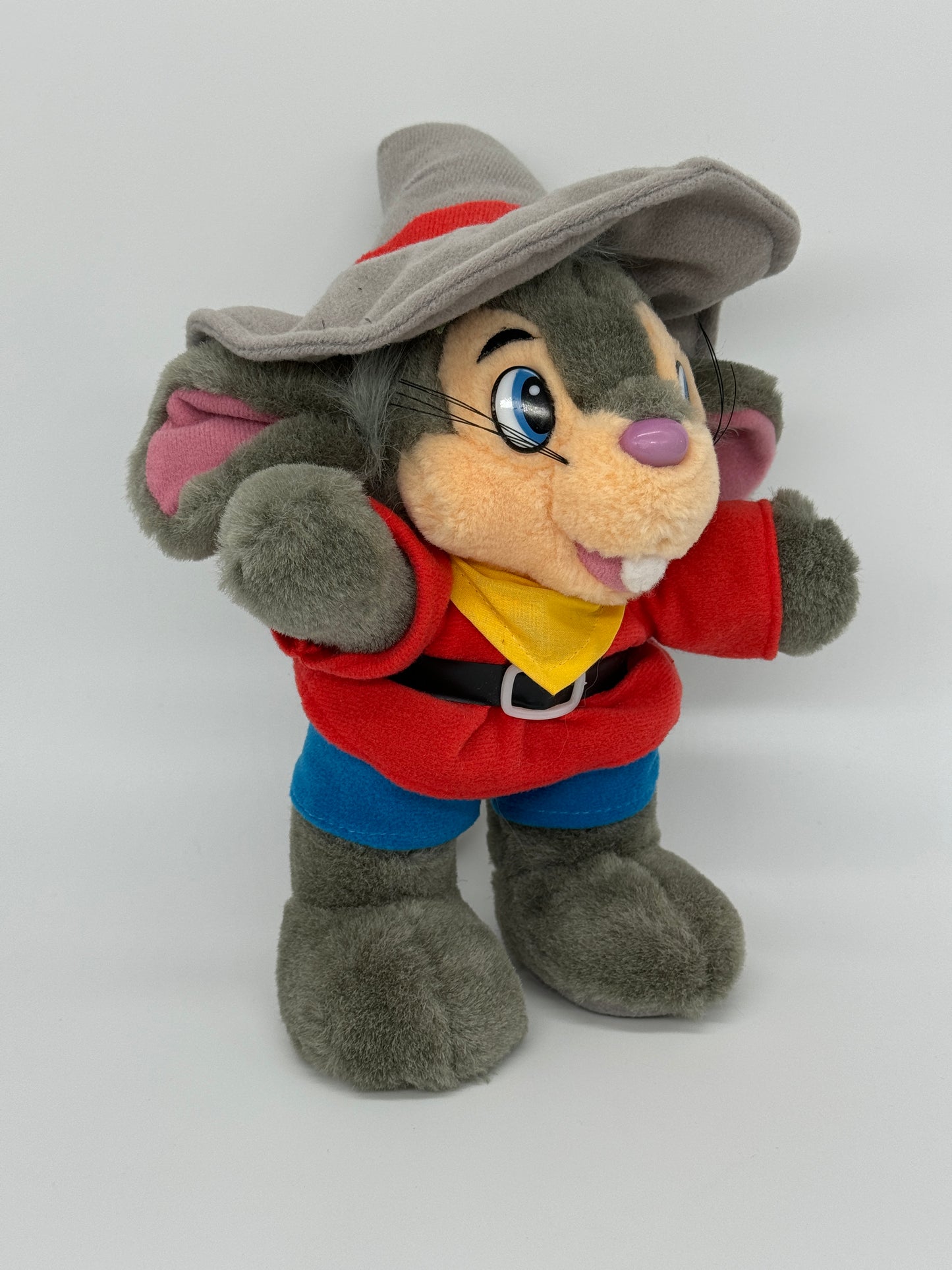 Peluche vintage Fievel le Marcheur de Souris, Universal City Studios PTS (1993) 