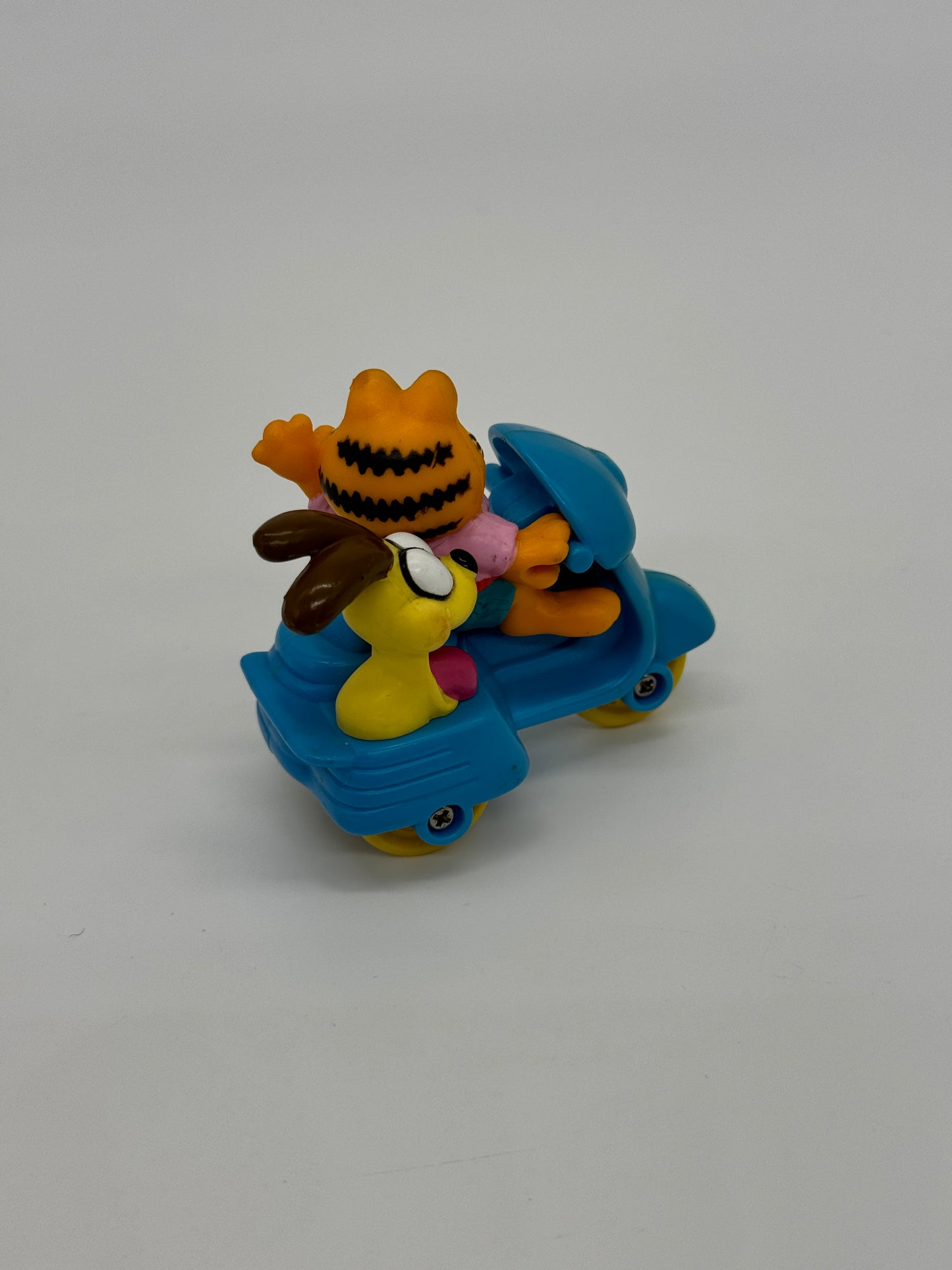 Garfield "Garfield auf dem Motorroller" Mc Donalds Happy Meal Juniortüte (1990)