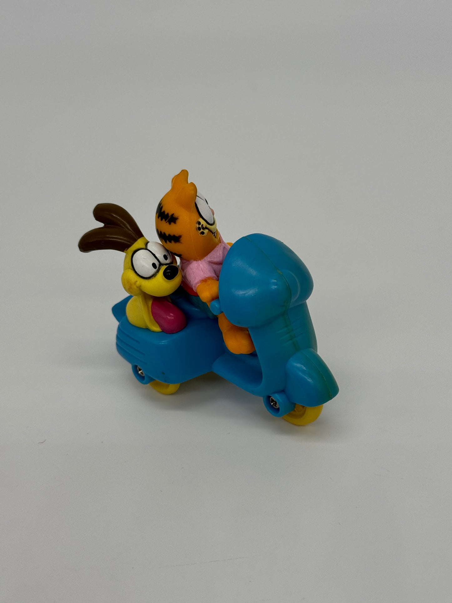 Garfield "Garfield auf dem Motorroller" Mc Donalds Happy Meal Juniortüte (1990)