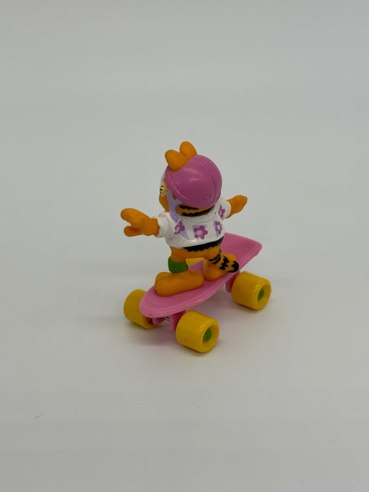 Garfield "Garfield auf dem Skateboard" Mc Donalds Happy Meal Juniortüte (1990)