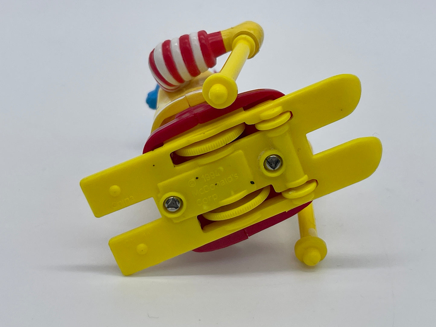 Ronald McDonald "Skifahrer" Mc Donalds Junior Tüte Happy Meal Vintage (1994)