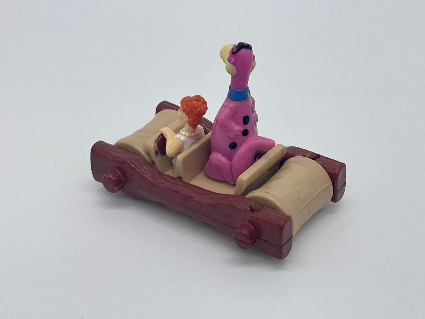 "Wilma & Dino im Auto" Flintstones Feuerstein Mc Donalds Junior Tüte Happy Meal (1994)