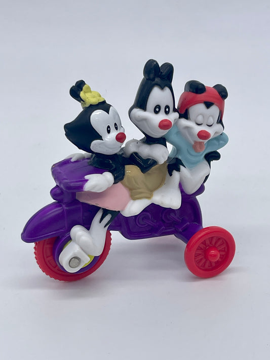 Animaniacs "Trio / Dreirad" Mc Donalds Junior Tüte Happy Meal (1993)