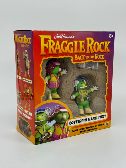 Die Fraggles "Cotterpin & Architect" Doozer Jim Henson's Fraggle Rock Back to the Rock