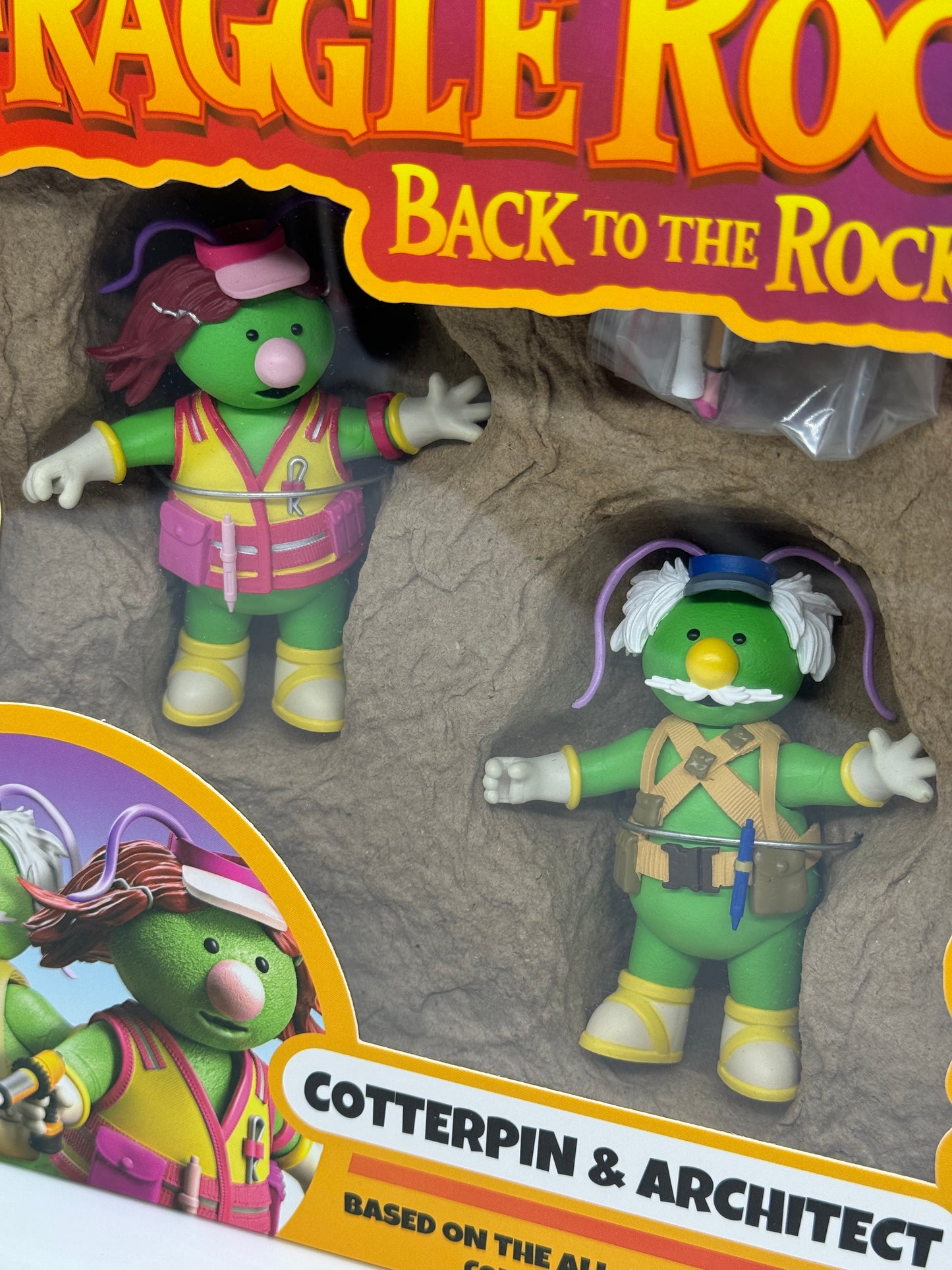 Die Fraggles "Cotterpin & Architect" Doozer Jim Henson's Fraggle Rock Back to the Rock
