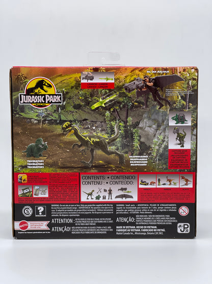 Jurassic Park "Dr. Ian Malcolm Glider Escape Pack" 1993 Classic Collection Target Exlusive JP30