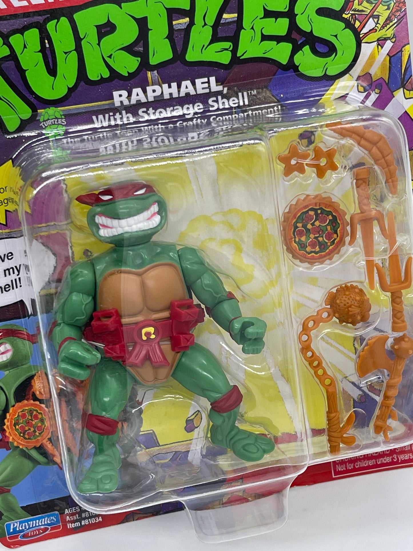 Teenage Mutant Ninja Turtles "Raphael Storage Shell" US Version (2022)
