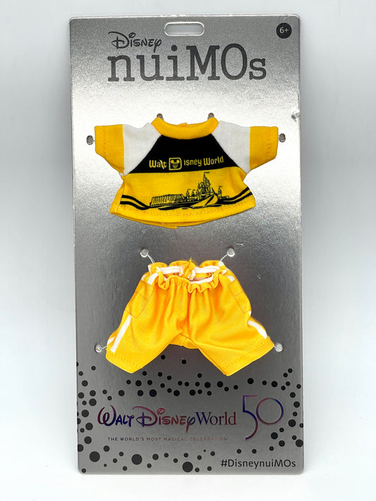 Disney nuiMOs Outfit "Gelbes Oberteil & Hose" Vault Collection Walt Disney World 50 Jahre