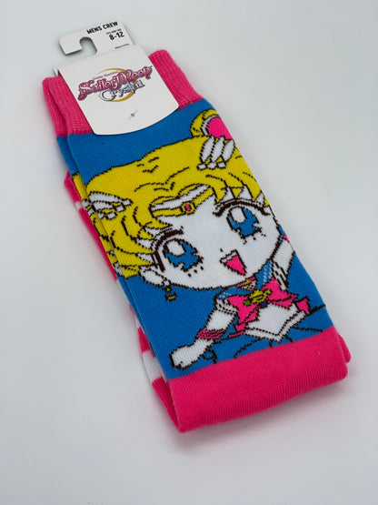 Pretty Guardian Sailor Moon "Socks" Crystal size 8-12 