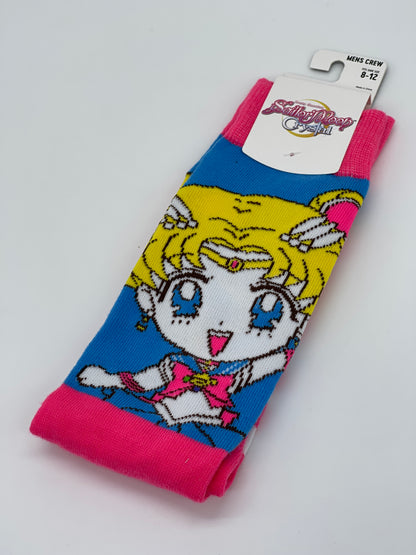 Pretty Guardian Sailor Moon "Socks" Crystal size 8-12 